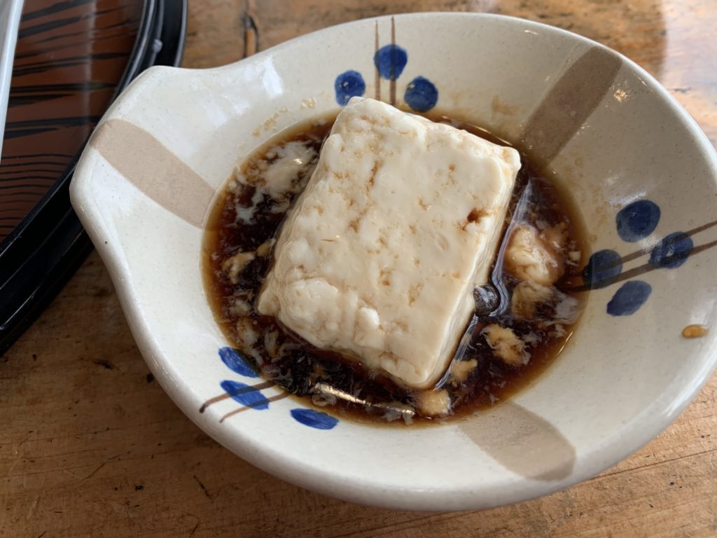 嬉野温泉の湯豆腐